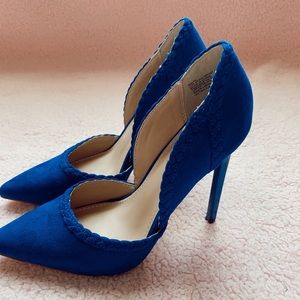 Just Fab blue heels